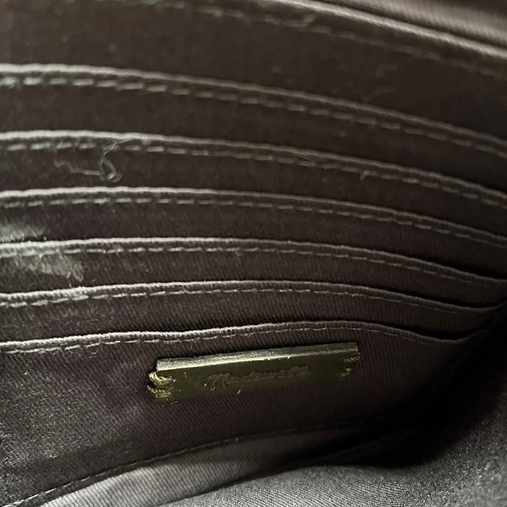 Madewell Dark Green Clutch 9x5.5